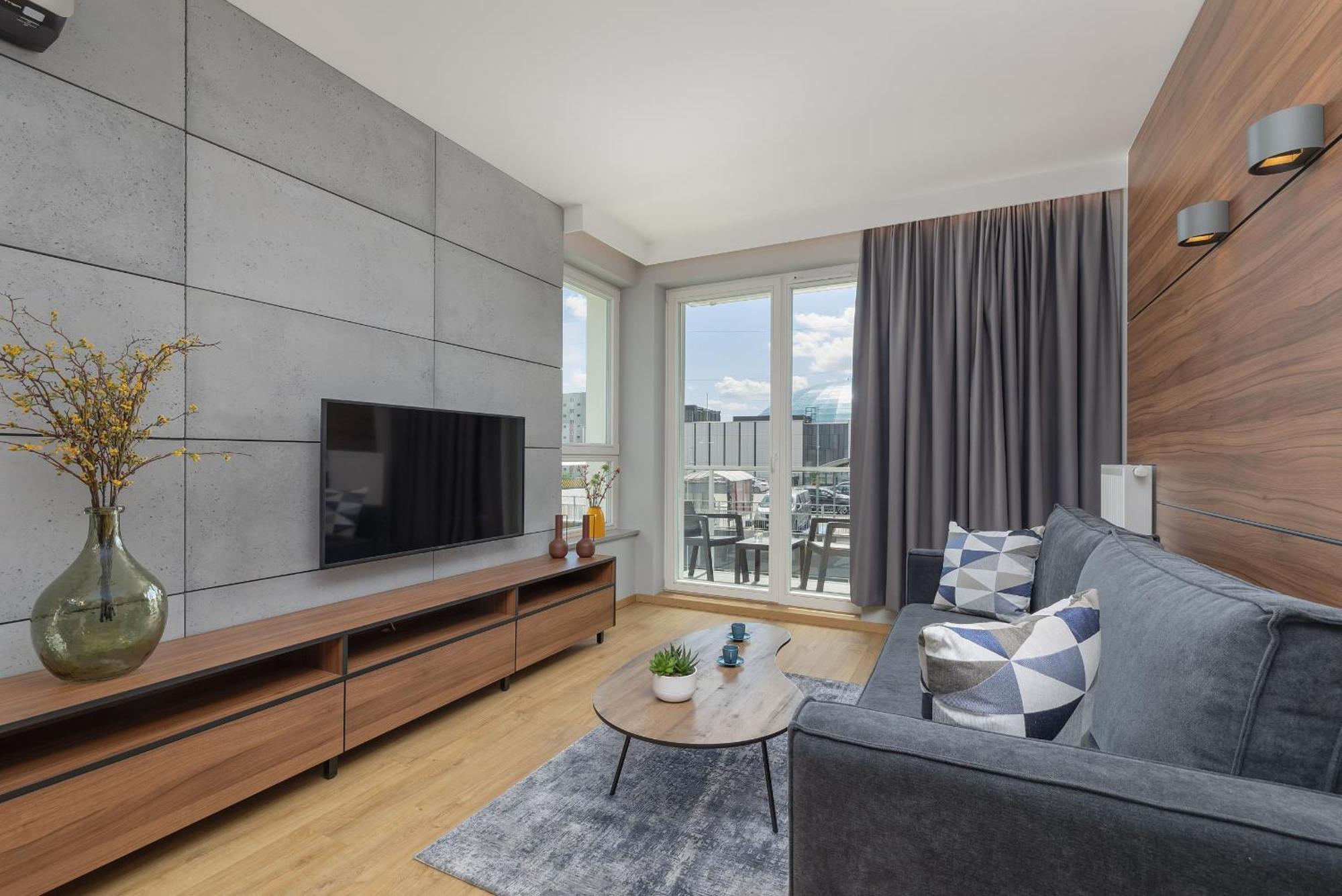 Nowoczesny Apartament Z Parkingiem W Centrum Szczecina By Noclegi Renters Extérieur photo